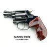 Altamont - S&W J Round Revolver Grips - Bateleur - Real Wood Gun Grips fit Smith & Wesson J Frame Round Butt .38 Special and 9mm Revolvers - Made in USA - Rosewood view 4
