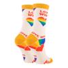 ooohyeah Women's Novelty Crew Pride Socks, Funny Crazy Silly Casual Dress Cotton view 4