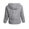 Avoogue Raincoat Women Lightweight Waterproof Rain Jackets Packable Outdoor Hooded Windbreaker Running Coat (Grey XXL) view 4