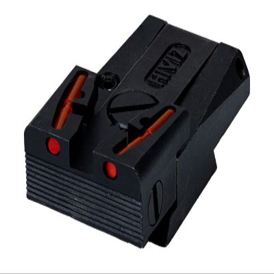 HIVIZ RM2009 Adjustable Rear Sight for Ruger Mark I, II, III, IV  Fiber Optic Rear Sight with Interchangeable LitePipes
