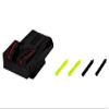 HIVIZ RM2009 Adjustable Rear Sight for Ruger Mark I, II, III, IV  Fiber Optic Rear Sight with Interchangeable LitePipes view 3