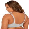 Fruit of the Loom Plus Size Cotton Unlined Underwire Bra view 3