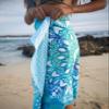 Elite Trend Microfiber Beach Towel for Adults with Bag - Extra Large 78x35 inch Lightweight Sand Free Quick Dry Towel for Travel, Swimming, Yoga, Camping (Mandala Blue) view 2