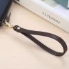 Yetaha Coffee Genuine Leather Wristlet Strap, 150mm x 8mm Hand Wrist Strap with Lock for Clutch Wallet Cellphone Key view 4