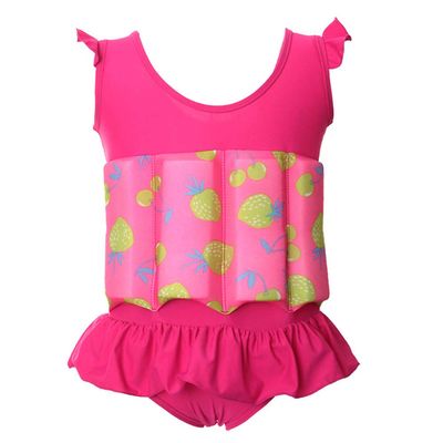 ODIZLI Floating Swimsuit for Kids with Adjustable Buoyancy One Piece Swimsuit Swim Vest Float Swimwear for Girls Boys 1-6 Years