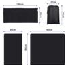 Xinwe Fleece Sleeping Bag Liner Travel Sheet Camping Sleep Sack Ultralight Zippered Storage Bag Full Sized Zipper Backpacking Blanket for Traveling, Camping, Hiking, Outdoor Activities (Black) view 2