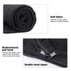 Xinwe Fleece Sleeping Bag Liner Travel Sheet Camping Sleep Sack Ultralight Zippered Storage Bag Full Sized Zipper Backpacking Blanket for Traveling, Camping, Hiking, Outdoor Activities (Black) view 3