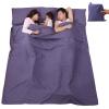 V VILISUN Sleeping Bag Liner, Lightweight Portable, Soft Travel and Camping Sheet, with Compact and Carry Bag, for Travel, Hotel view 1