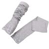 Summer Women UV Protection Driving Arm Sleeve Gloves Cotton Lace Sunblock Long Sleeve Fingerless Sun Gloves (Gray) view 1