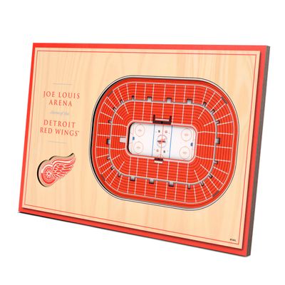 YouTheFan NHL Detroit Red Wings 3D StadiumViews Desktop Display - Joe Louis Arena