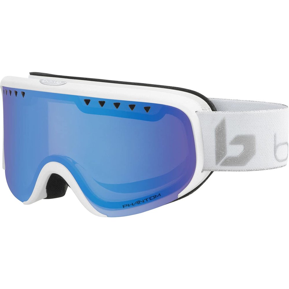 Boll Women's Scarlett Cylindrical Snow Goggle - White Matte Silver Corp | Phantom+