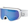 Boll Women's Scarlett Cylindrical Snow Goggle - White Matte Silver Corp | Phantom+ view 1