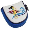 ReadyGolf: Surfer Girl Embroidered Putter Cover by ReadyGOLF - Mallet view 2