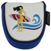 ReadyGolf: Surfer Girl Embroidered Putter Cover by ReadyGOLF - Mallet view 4
