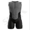 Sparx X Triathlon Suit Men Racing Tri Cycling Skin Suit Bike Swim Run (Gray_Elite, Medium) view 2