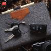 Silipac Wire Keychain Cable Rings  Twist-Lock 6.3" (16 cm), 2mm  Car Keyring, Luggage Tag & ID Tag Loop Stainless Steel view 3
