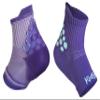 KidSole RX Gel Sports Sock for Kids with heel sensitivity from Severs Disease, Plantar Fasciitis (Kid's 2-7, Purple) view 1