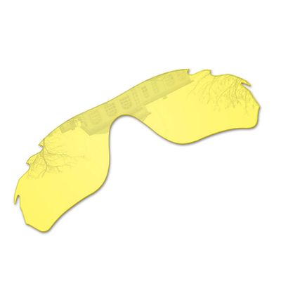 Millersawp Radar Edge Vented OO9184 Replacement Lenses Compatible with Oakley Sunglass-HD Yellow
