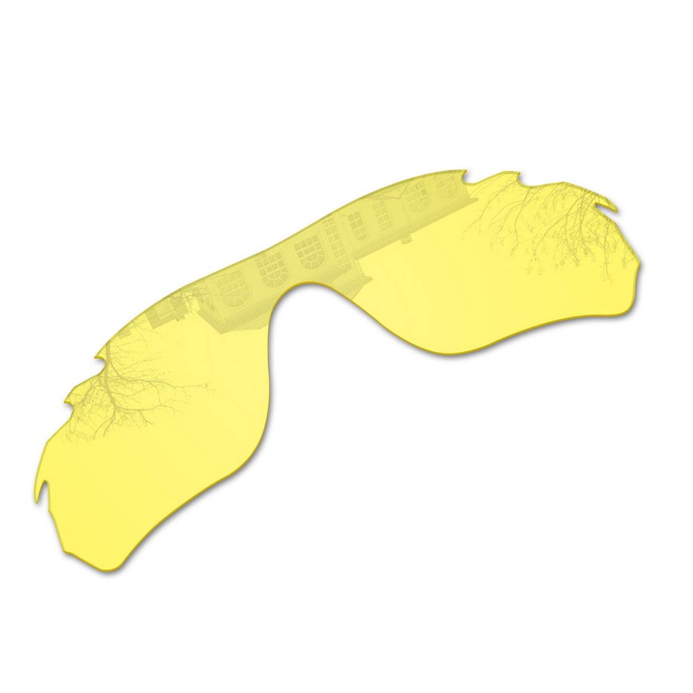 Millersawp Radar Edge Vented OO9184 Replacement Lenses Compatible with Oakley Sunglass-HD Yellow