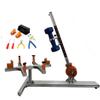LeTkingok Gravitational Type Badminton Racket Stringing Machine, Wire Stretcher Racket Frame Threading Machine 16-34LB Constant Pull Force