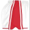 Russell Athletic Youth Legacy Basketball Shorts White/True Red XL view 4