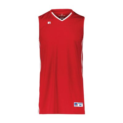Russell Athletic Legacy Basketball Jersey True Red/White L