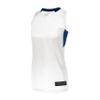 Augusta Sportswear Womens Step-Back Basketball Jersey, White/Navy, XL view 1