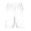 Augusta Sportswear Youth Step-Back Basketball Shorts, White/Red, L view 2