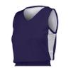 Ladies Undivided Single Ply Reversible Jersey Purple/White L