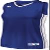 Russell Athletic Ladies Legacy Basketball Jersey Royal/White M view 1