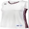 Russell Athletic Ladies Legacy Basketball Jersey White/Maroon XL view 1