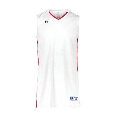 Legacy Basketball Jersey White/True Red XL