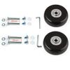 F-ber Luggage Suitcase Wheels Replacement 40mm x 18mm with ABEC 608zz Inline Outdoor Skate Replacement, One Set of (2) Wheels (OD:40 W:18 ID:6 Axles:30&35mm) view 3