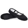 Daydance Boys Black Ballet Slippers Girls, Split Sole Ballet Flats Dance Shoes view 4