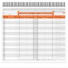 Perfect Strike Basketball Scorebook with Rules and Scoring Instructions : Heavy Duty. Youth and Adult Basketball. TS-15P. (5 Book Value Pack) view 2