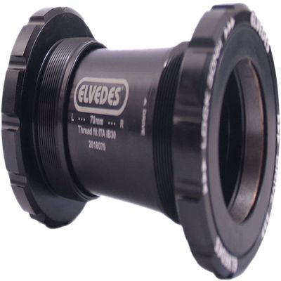 Elvedes ITA IB30 Unisex Adult Cycle E-Bike Crankset - Black, Standard