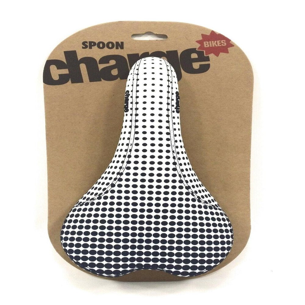 Charge Bikes Spoon Saddle CRMO Rails DOT Fade