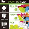 Franklin Sports Battle Buckets Pong Game - Fast Paced Four Player Ping Pong Game - Fun for Kids and Families - Its a Game of Skill, Strategy, Change and Its Addictive! view 3