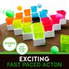 Franklin Sports Battle Buckets Pong Game - Fast Paced Four Player Ping Pong Game - Fun for Kids and Families - Its a Game of Skill, Strategy, Change and Its Addictive! view 4