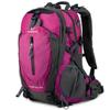 FENGDONG 40L Waterproof Lightweight Outdoor Daypack Hiking,Camping,Travel Backpack for Women Men Pink view 1