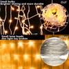 iMucci LED Lights Belly Dance Isis Wings - Bellydance Glow Angel dance Wings with Telescopic Sticks Flexible Rods for Adults and Child Yellow view 4