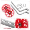 1Pair Bikes Training Wheels for Children Universal Balance Auxiliary Wheel Silent Flash Kid Bicycle Training (Red) view 4