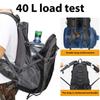 FENGDONG 40L Waterproof Lightweight Outdoor Daypack Hiking,Camping,Travel Backpack for Men Women Black view 2