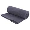 Xinwe Fleece Sleeping Bag Liner Travel Sheet Camping Sleep Sack Ultralight Zippered Storage Bag Full Sized Zipper Backpacking Blanket for Traveling, Camping, Hiking, Outdoor Activities (Grey) view 1