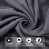 Xinwe Fleece Sleeping Bag Liner Travel Sheet Camping Sleep Sack Ultralight Zippered Storage Bag Full Sized Zipper Backpacking Blanket for Traveling, Camping, Hiking, Outdoor Activities (Grey) view 4