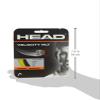 HEAD Velocity MLT 16G Tennis String Yellow view 3