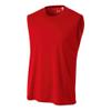A4 Sportswear Adult Large Scarlet Cooling Muscle Tee view 1