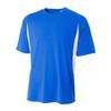 A4 Sportswear Adult Medium Royal/White Cooling Tee view 1