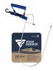 Rogue Endeavor Large, Heavy Duty Stainless Steel Game Clip Fish Stringer System + Stainless Core Coiled Lanyard. Designed for Kayak Fishing & Spearfishing. All Fish Species (Heavy Duty - Blue) view 2