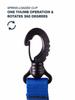 Rogue Endeavor Large, Heavy Duty Stainless Steel Game Clip Fish Stringer System + Stainless Core Coiled Lanyard. Designed for Kayak Fishing & Spearfishing. All Fish Species (Heavy Duty - Blue) view 4